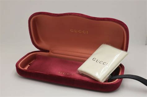 gucci case for glasses|gucci sunglass cases for women.